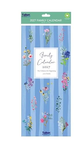 2024 Super Slim Month to View Spiral Bound Hanging Wall Calendar Home Office (Botenical)