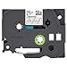 Brother P-touch Genuine TZe-145~3/4" (0.7") White on Clear Standard Laminated Tape–26.2ft(8m) (TZE145)