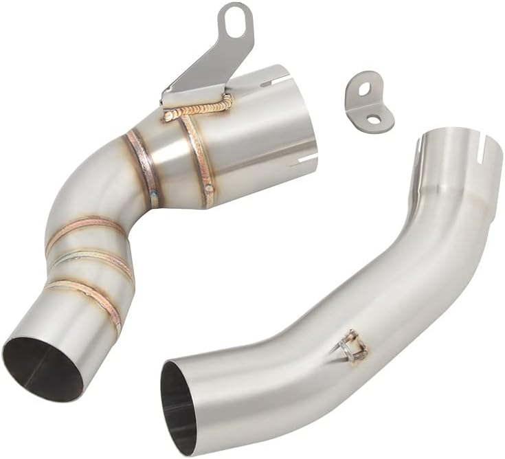 スリップオン オートバイ排気モディファイミドルリンクパイプ 51mm