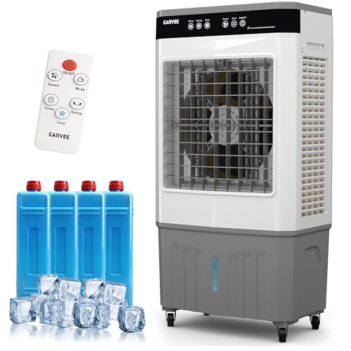 GarveeTech Evaporative Cooler 3500 CFM with Remote & Timer