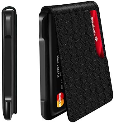 MURADIN Mens Wallet Tactical Bifold Wallets for Men Metal RFID Blocking Aluminum Money Cards Holder Gifts for Men (Grid)