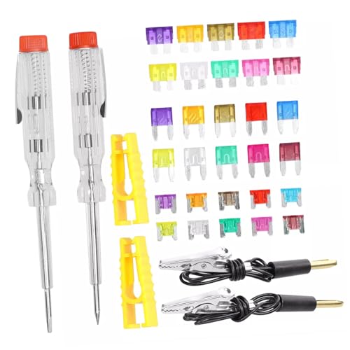 Kit de fusibles automotrices Alipis, 300 piezas, caja organizadora, fusibles mini resistentes a altas temperaturas para autos, camiones, botes y motocicletas miniatura 1