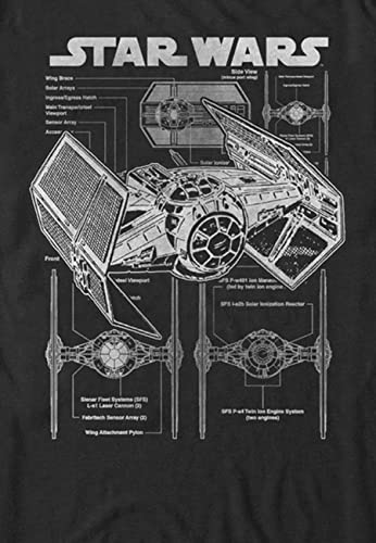 Star Wars Young Men's Tie Fighter T-Shirt2