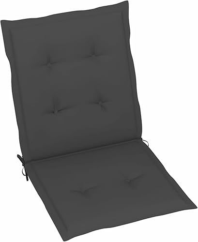 Miniatura 4 de Tidyard Cojines para silla de jardín, juego de 2 cojines de repuesto para muebles de patio con respaldo alto, cojín de tela para interiores