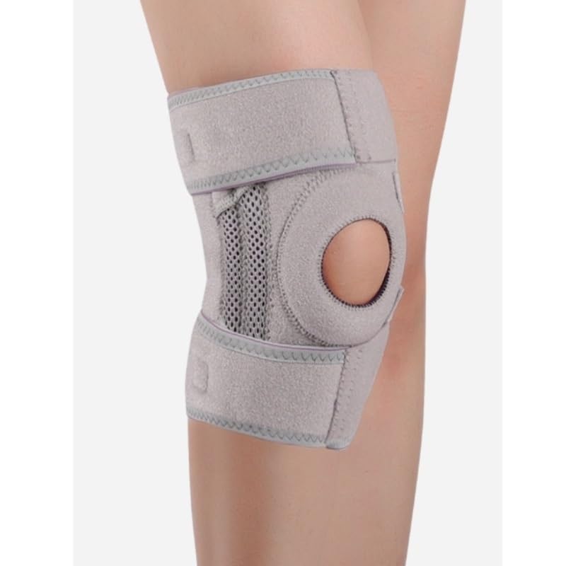 Meniscus Sports Knee Pads Silicone Shock-absorbing Patella Pad Support Strips Adjustable