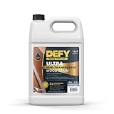DEFY Ultra Semi-Transparent Outdoor Wood Stain and Sealer in One – Pewter Gray, 1 Gallon, Deck Stain and Sealer | Rich Color and Satin Sheen for All Wood Types
