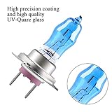 Sidaqi 2PCS H7 100W Halogen Bulbs 12V Super Bright Xenon White 6000K +150% Replace for Car LED Headlight Bulb Fog Light Driving Lamp - Image 4