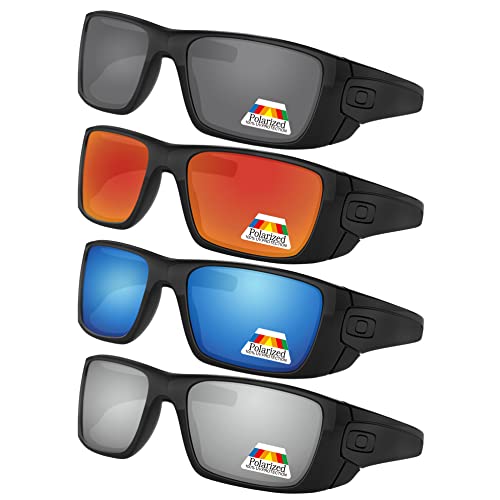 Image of Bwake Replacement Lenses for Oakley Fuel Cell Sunglasses OO9096 POLARIZED - 100% Perfectly Fit | Easy to Install