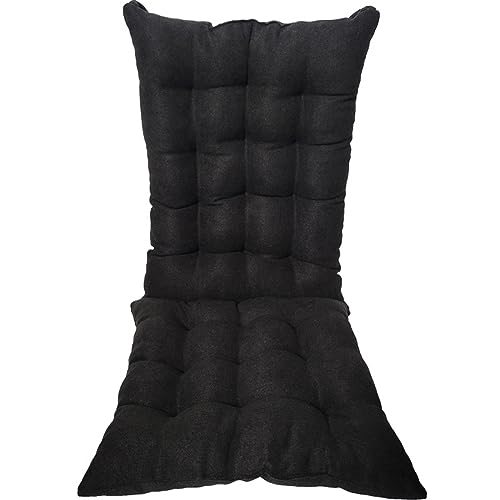 Coussin de chaise à dossier haut résistant pour fauteuil relax et rocking chair de terrasse