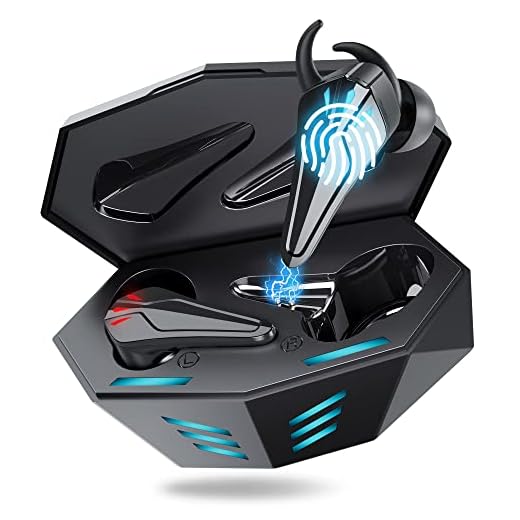 Wireless Earbuds Noise Cancelling,48 Hours Playtime Low latency Gaming Earbuds 5.3 Bluetooth Headphone IPX5 Waterproof Immersive Deep Bass Bluetooth EarBuds Compatible with Apple & Android&PS4/PS5
