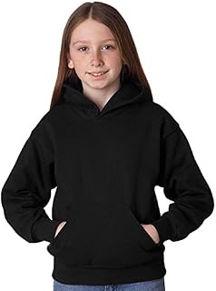 Hanes ComfortBlend EcoSmart Youth Pullover Hoodie Black