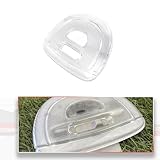 MODIPIM 1 piece Overhead Dome Map Light Cover Dome Ceiling Light Clear Lens Cargo Dome Light Lens For Ford F150 YF1Z-13783-CA