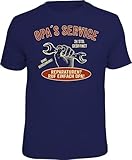 UHBGd68uu Grandpa'S 24h Repair Service T-Shirt Blue XXL
