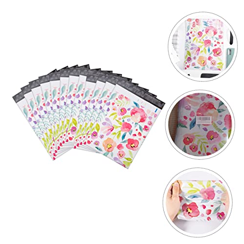 LALAFINA 50Pcs Saco De Embalagem Envelopes Envio Envio Mailers Saco Plástico Envio Envelope Mailing