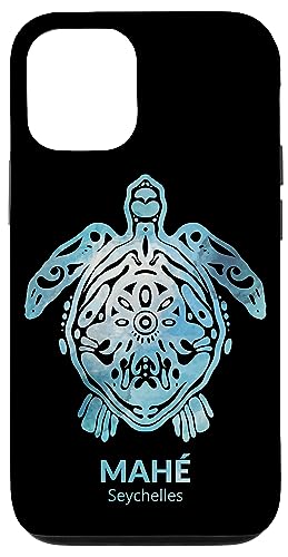 Hülle für iPhone 12/12 Pro Mahe Seychellen Meeresschildkröte Ozean Souvenir Hülle für iPhone 12/12 Pro Mahe Seychellen Meeresschildkröte Ozean Souvenir