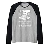 Photo Gallery beware crazy shih tzu dog lady funny puppy lover maglia con maniche raglan Photo Gallery beware crazy shih tzu dog lady funny puppy lover maglia con maniche raglan
