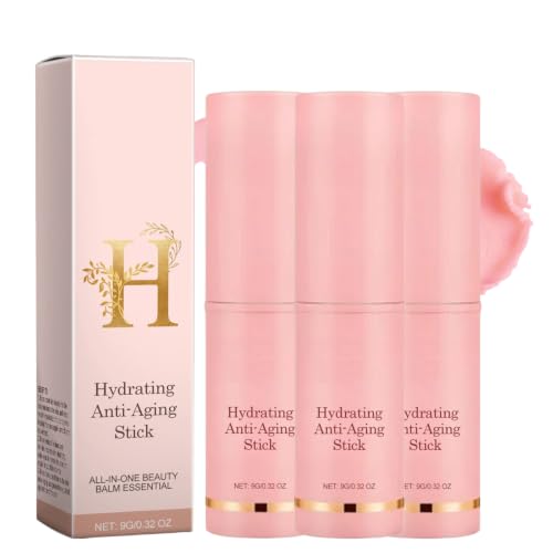 Baume Anti-âge Anti-Rides Coréen,Baume Rebondissant,Stick Repulpant Visage,Stick Collagene Coreen,Sticks Sérum Anti Ridés,Skin Creme Instant,Wrinkle Power Filling Effet Immédiat Pour Front,Lèvre (3PC)