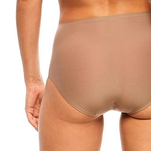 Chantelle Women's Soft Stretch One Size Seamless Brief, Hazelnut #TOP1