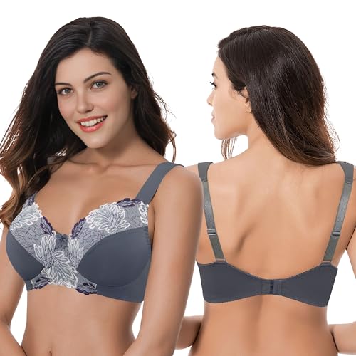 Curve Muse Soutien-Gorge Minimiseur sans armatures-x2-Babeurre,Gris-90E – vue 4