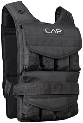 CAP Barbell Adjustable Weighted Vest, 40 Lb