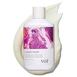 Voir Haircare Hydrating Hair Conditioner with Hyaluronic Acid & Lactic Acids for Intense Moisture, Daily Deep Conditioner to Smooth Frizz, Restore Hair Shine, & Strengthen Dry Damaged Hair, 8.4 FL Oz