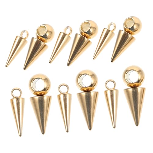 Création de Bijoux DIY : 80 breloques cônes et accessoires pour colliers faits main - 5
