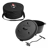 camp chef 12 inch dutch oven  camp chef KS0423 Camp Chef Deluxe Dutch Oven DO-14 + Tragetasche