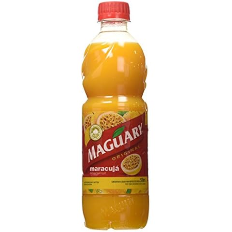 Maguary Passion Fruit Juice Concentrate - 16.9 FL.Oz | Suco Concentrado de Maracujá Maguary - 500ml - (PACK OF 02) Cover