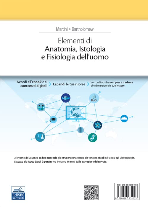 Elementi di anatomia, istologia e fisiologia dell'uomo