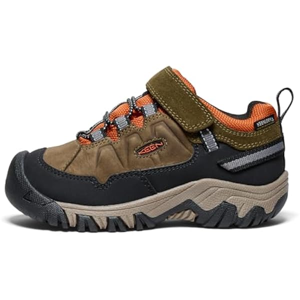 KEEN Унисекс — детские кроссовки Targhee 4 Low Waterproof для трейл-бега