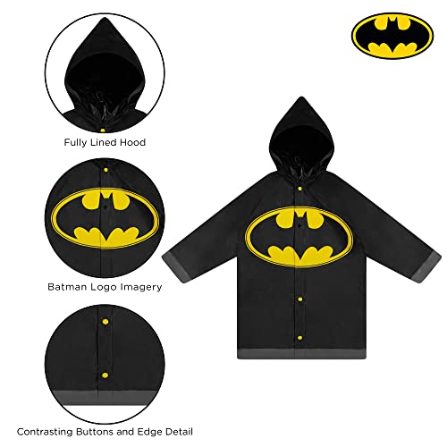 Dc Comics Boys Umbrella And Poncho Raincoat Set, Batman & Superman Boys Rain Wear For Toddler Ages 2-4 Or Kids Ages 4-7 #TOP4