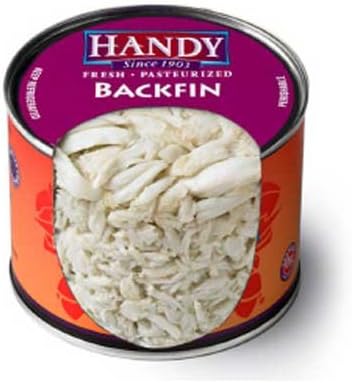 Handy Pelagicus Pasteurized Backfin Crab Meat, 1 Pound — 6 per case.