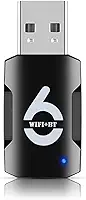 Adaptador Bluetooth WiFi USB 2 em 1 - 900 Mbps 2,4/5 GHz banda dupla, adaptador WiFi e Bluetooth para PC/laptop/desktop, dongle USB sem fio, sem driver, Win 10/11