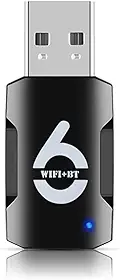 Adaptador Bluetooth WiFi USB 2 em 1 - 900 Mbps 2,4/5 GHz banda dupla, adaptador WiFi e Bluetooth para PC/laptop/desktop, dongle USB sem fio, sem driver, Win 10/11