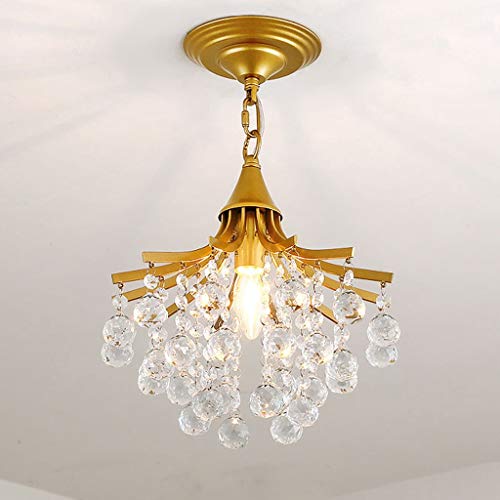 Lustre plafond chandelier crystal pour illuminer une chambre sombre