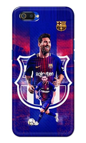 Image of Printed Hard Back Cover Case for Realme C2 | Oppo A1K Back Cover (Famous Football Player) -1111