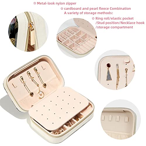Boîte à bijoux portable pour éviter les colliers emmêlés en voyage