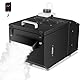 Telbum 1200W Boden Nebelmaschine mit Fernbedienung, Wasserbasierte Nebelmaschine Bodennebelmaschine, DMX 512, Manuelle Steuerung,Timerfunktion, Rauchmaschine für Hochzeit, Party, DJ, Bühne, Halloween