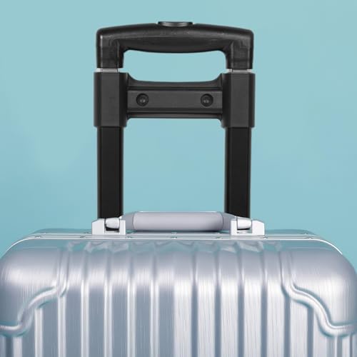 Poignée télescopique de rechange pour valise 17 pouces extensible en aluminium renforcé