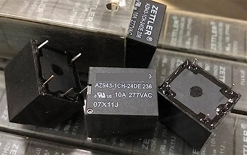 Relé AZ943-1CH-24DE 24V de 5 pines para control y automatización de circuitos