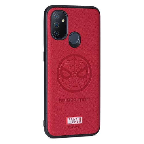 Iron Spider Case For Oneplus Nord N100, With Superhero Character, Compatible Oneplus Nord N100 Leather Case (Red) For Man & Women #TOP1
