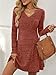 AUTOMET Womens Sweater Dresses 2026 Winter Long Sleeve Fall Fashion Outfits V Neck A-Line Flowy Mini Cute Casual Dress Comfy Work Spring Clothes Caramel M