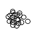 Aexit 20 Pcs Electrical equipment Black 16mm x 2.4mm Oil Resistant Sealing Ring O-shape NBR Rubber Grommet