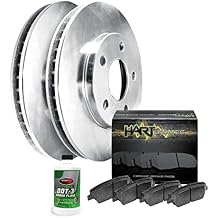 Hart Brakes Front Brakes and Rotors Kit |Front Brake Pads| Brake Rotors and Pads| Ceramic Brake Pads and Rotors - RBB1.92005.02