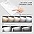 mafiti LED Desk Lamp for Home Office,Touch Desk Light 5 Light Modes 3 Brightness,Foldable Table Lamp with Adjustable Arm,Eye-Caring Lamp with USB Port, Bedside Lamp for Working Reading Study,White