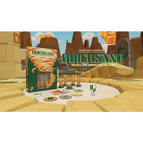 Asmodee, Quicksand - Gioco Da Tavolo Cooperativo, 1-7 Giocatori, 8+ Anni, Edizione In Italiano - 2