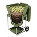 Worm Farm Compost Bin - Continuous Flow Through Vermi Composter for Worm Castings, Worm Tea Maker, Indoor/Outdoor, 20 gallons