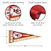 Kansas City Chiefs Super Bowl 2022 2023 Champions Pennant Banner and Wall Tack Pads