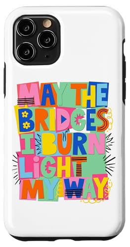 May The Bridges I Burn Light My Way 90s �|�b�v�A�[�g �X�}�z�P�[�X iPhone 11 Pro �p