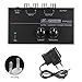 Preamplificador PP500 Controles volumen portátiles con nivel Metal Fonógrafo electrónico para el...